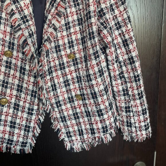 Tweed Plaid Blazer - X-Small - Excellent condition - Picture 14 of 14